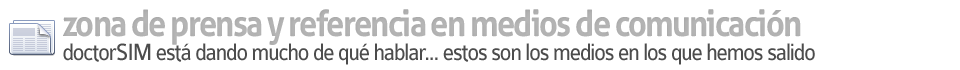 Centro prensa de doctorSIM